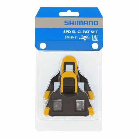 Tacchette Shimano Sm-Sh11 Corsa 6° Gialla