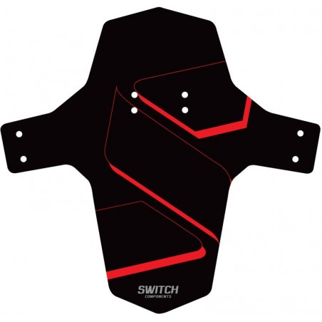 PARAFANGO IN PLASTICA ANTERIORE MTB SWITCH ROSSO